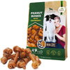 Dog Peanut Butter Bones With Cranberry Rawhide Free Chew Treats